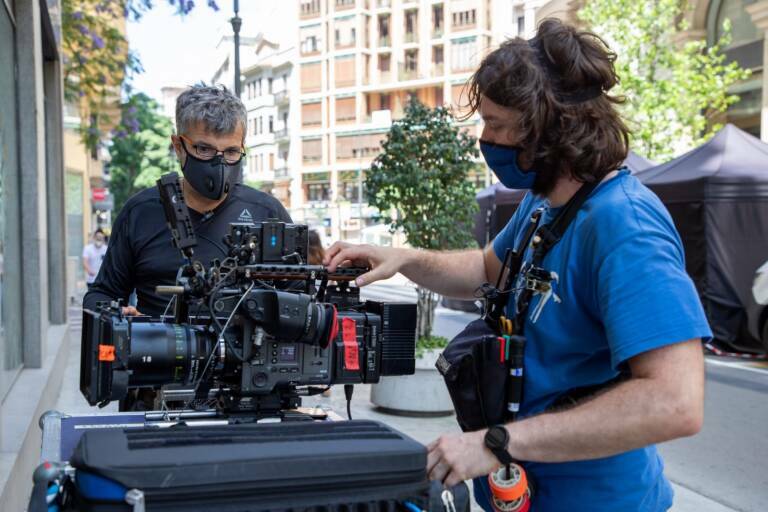  Imagen de archivo de un rodaje. Foto: FILM VALENCIA.  - 