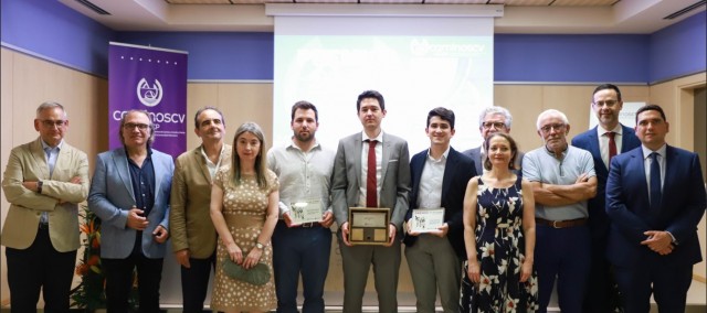 El Colegio de Ingenieros premia a Alberto Navarro, a Sergio Salas y Adrián Santes