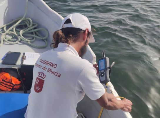 El oxígeno entre Mar de Cristal y Estrella del Mar, estable: se sitúa en 5,20 mg/l