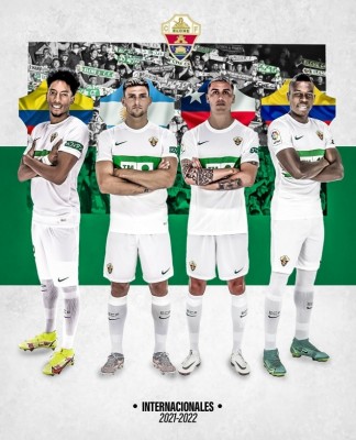El Elche aporta por primera vez en su historia cuatro jugadores a selecciones absolutas