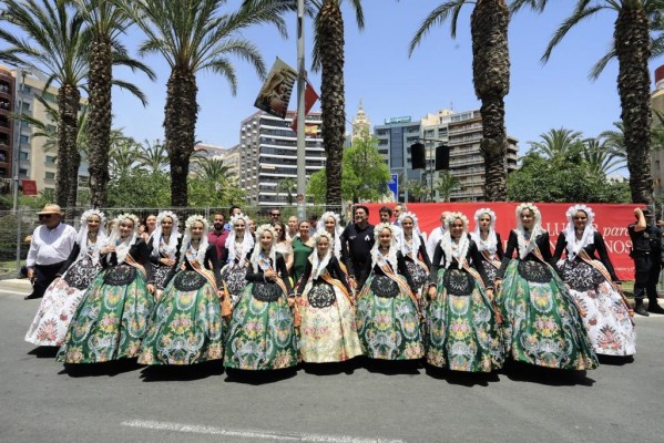 La plantà se convierte en el primer reclamo promocional para Alicante en las Hogueras del Reencuentro
