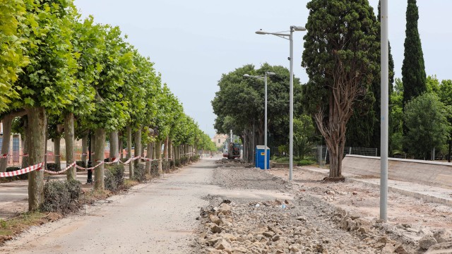 Castelló gana 1.800 m2 de zona verde integrando el parque Rafalafena en la remodelada avenida Lidón