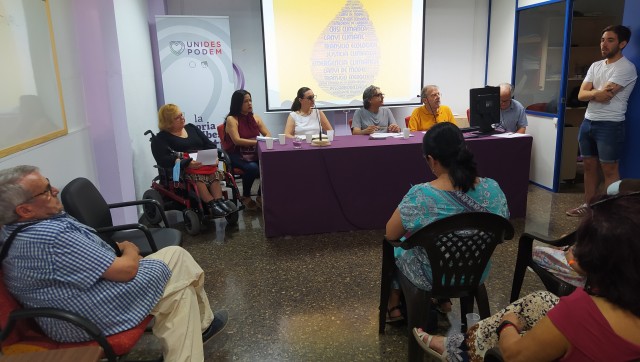 Podem Castelló y diversos colectivos debaten sobre políticas públicas encaminadas a una ciudad verde