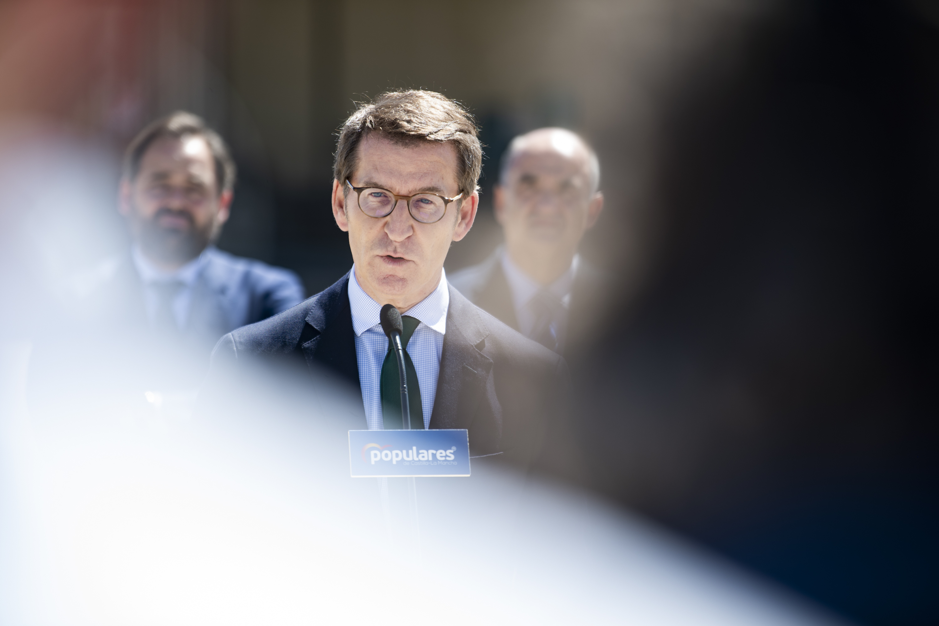 El presidente del PP, Alberto Núñez Feijóo. Foto: EUSEBIO GARCÍA DEL CASTILLO/EP - 