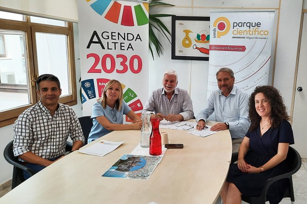 L'Ajuntament i el Parc Científic de la UMH continuaran col·laborant a Altea Emprende