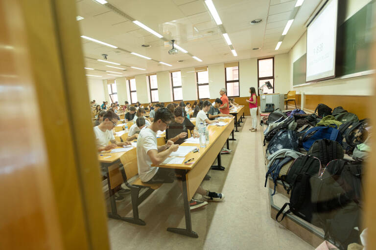 El 98,42% del alumnado examinado en la UJI aprueba las pruebas de acceso a la universidad