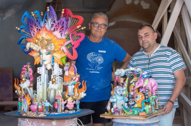 Los artistas de hogueras: 