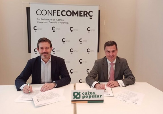 Confecomerç y Caixa Popular se alían para ofrecer a comercios mejores condiciones en productos financieros
