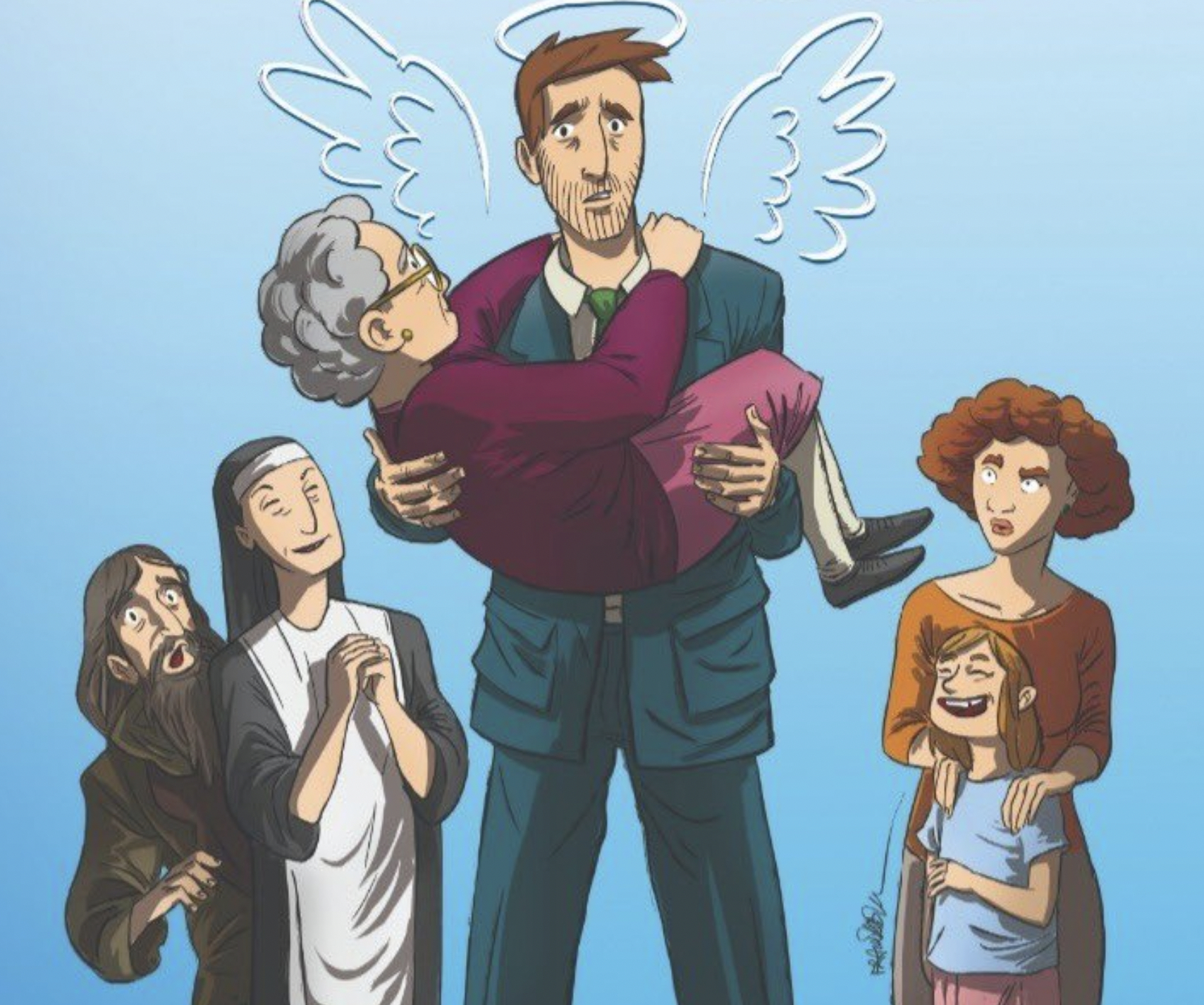 'Miguel Ángel de la Guarda', un cómic en tono de comedia sobre la soledad en la tercera edad 