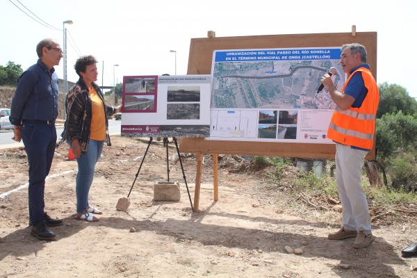 Arranca la remodelación de la calle Capamantos de Onda para la futura vía verde del río Soneja