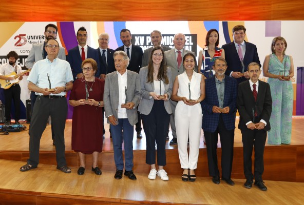 El Consejo Social de la UMH entrega los premios anuales a la excelencia en su XV edición