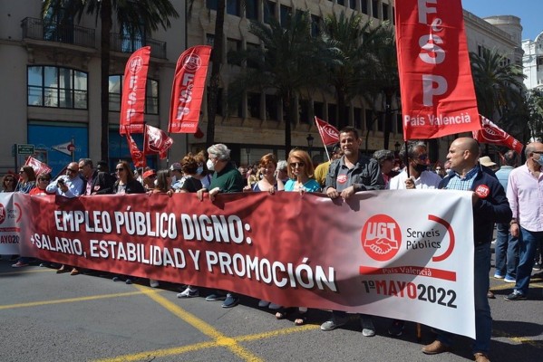 UGT lleva a la Comisión Europea la OPE de la Generalitat 
