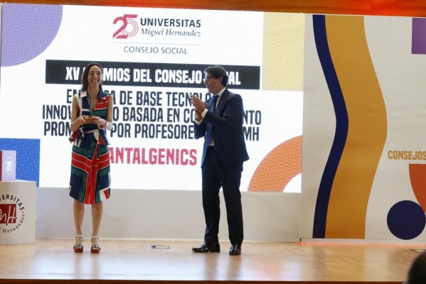 Antalgenics, galardonada en los premios del Consejo Social de la UMH