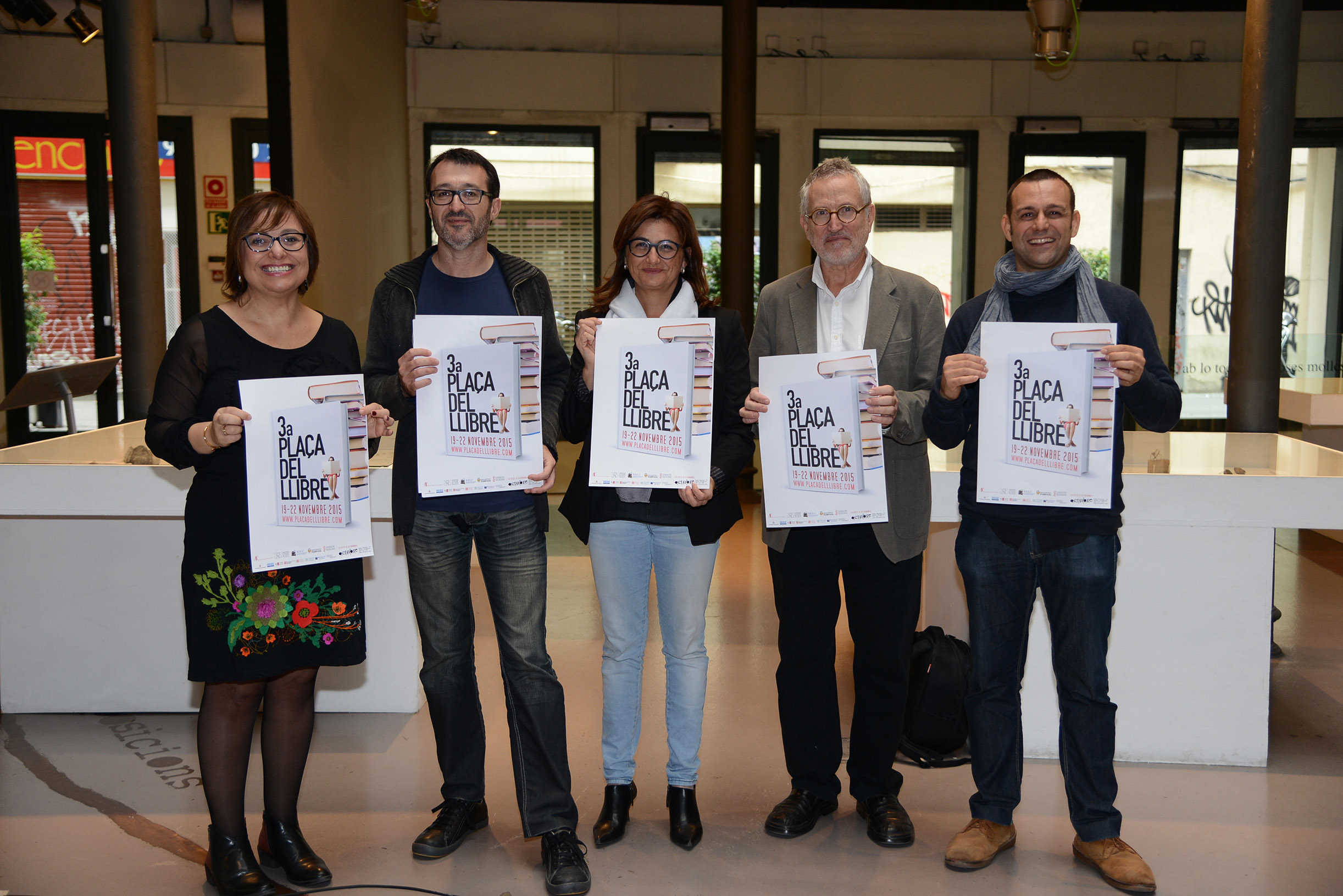 La col·laboració institucional marca un punt d’inflexió en la tercera edició de la Plaça del Llibre