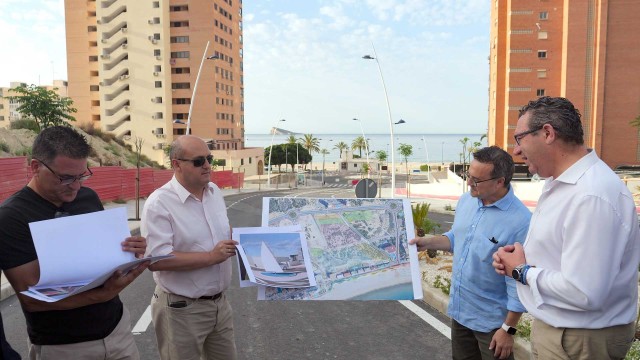 Benidorm abre los nuevos viales del Plan Parcial 2/1 Poniente con más de 500 plazas de aparcamiento en superficie


