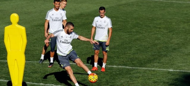 Navas, Marcelo, Ramos e Isco se entrenaron en el interior de las instalaciones