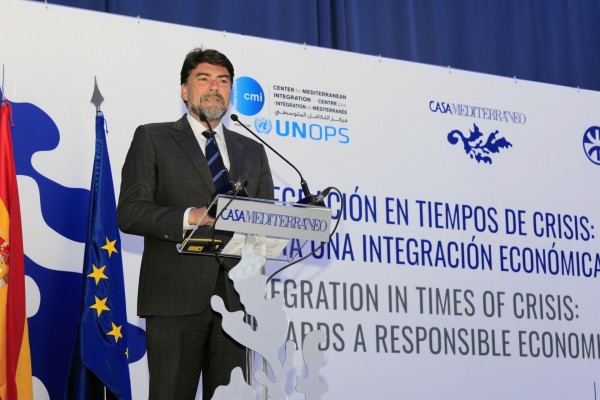 Barcala reclama soluciones tras alertar del impacto de la crisis de Argelia en Alicante