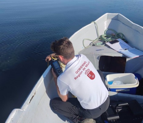 Sin signos de hipoxia en el Mar Menor: solo 3  puntos tienen un nivel de oxígeno inferior a 4 mg/l 