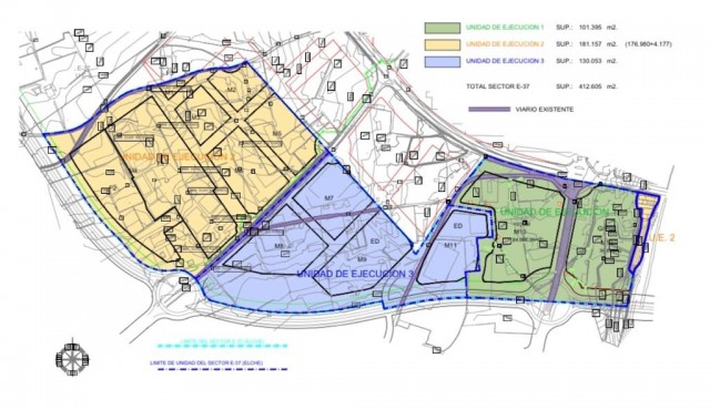 El nuevo sector del Pla en Elche prepara su despliegue: gran área verde, superficies comerciales y 700 viviendas