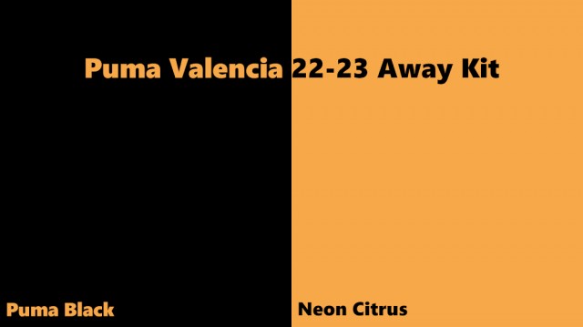Puma recupera el negro y el naranja para la segunda equipación del Valencia CF