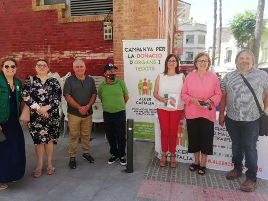 Burriana colabora con Alcer Castalia para concienciar sobre la donación de órganos