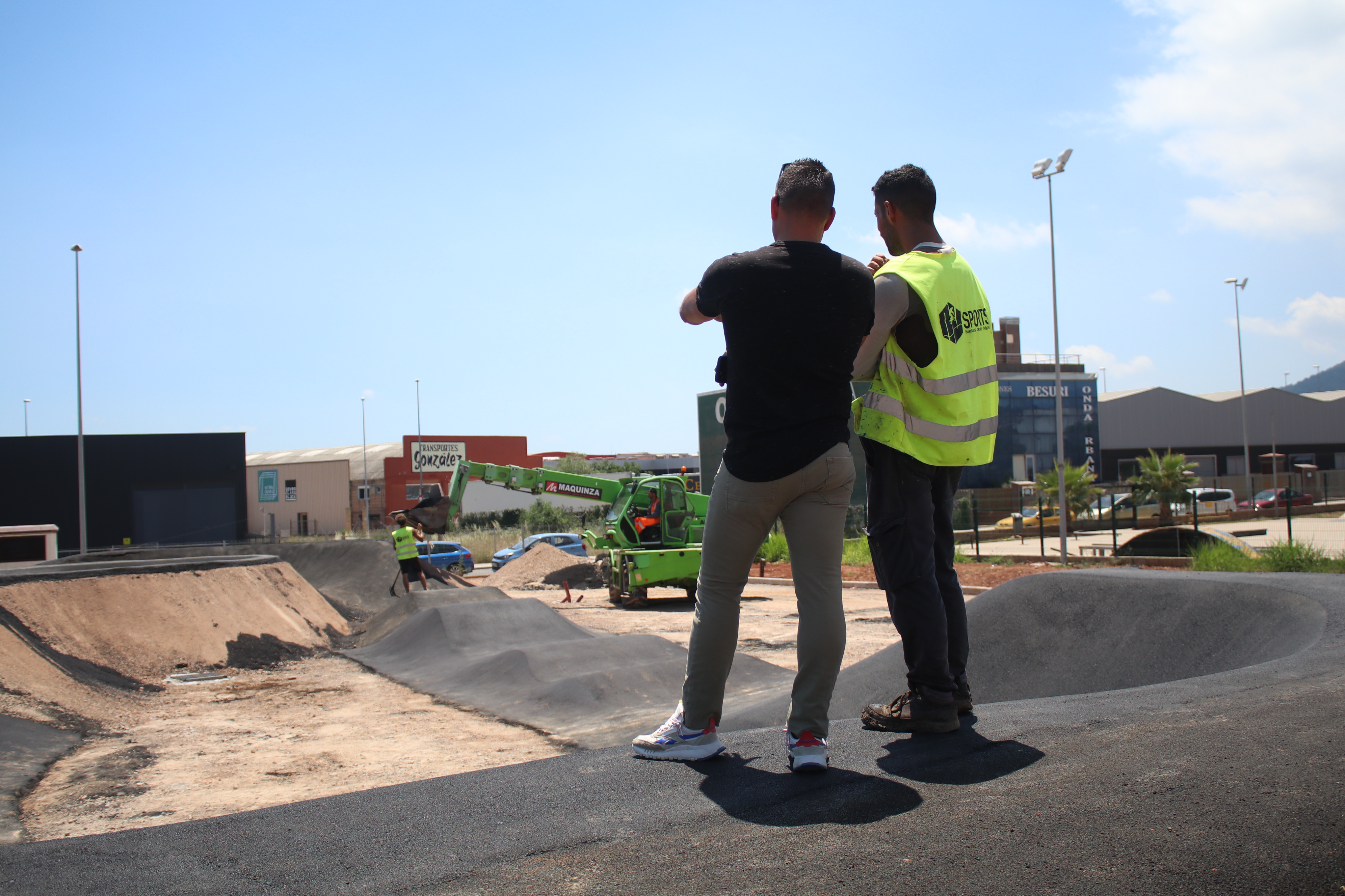 El nuevo circuito Pump Track de Onda para bicis y patines abrirá en julio