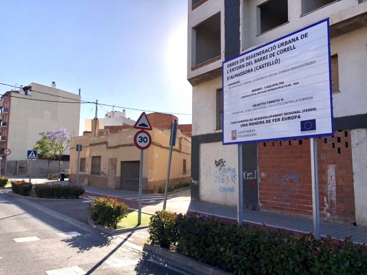 Corell iniciará este mes la obra más cara ejecutada en un barrio de Almassora en 2022