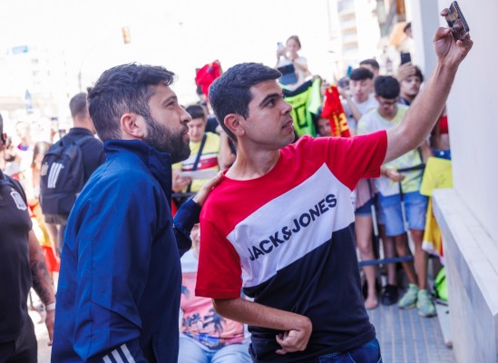 La selección española ya está concentrada en Málaga 