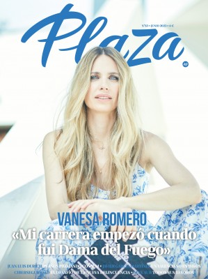 La actriz alicantina Vanesa Romero, portada de la revista Plaza de junio