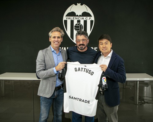 Gattuso se presenta: 