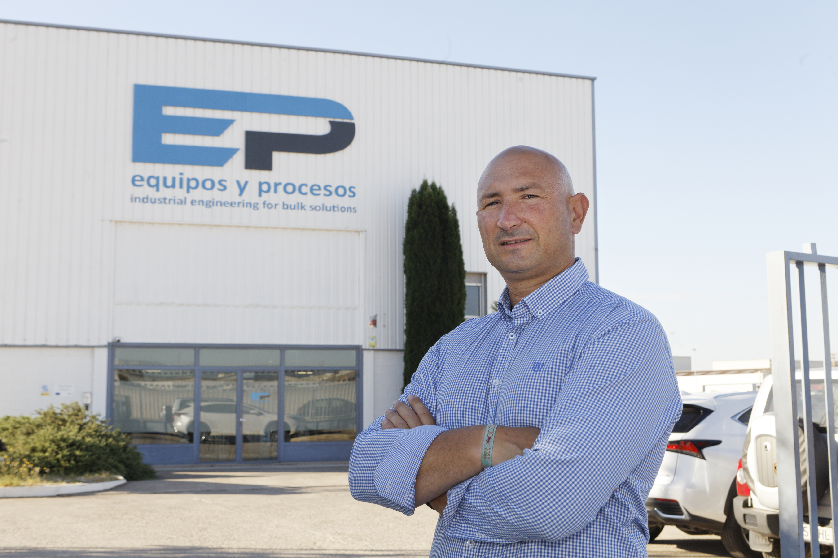 Juan Antonio Castillo Mendoza es el CEO de Equipos y Procesos, empresa radicada en Vila-real. (Foto: Antonio Pradas) - 