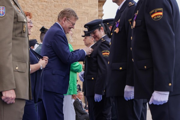 Puig destaca la labor de la Policía de la Generalitat durante la pandemia: 