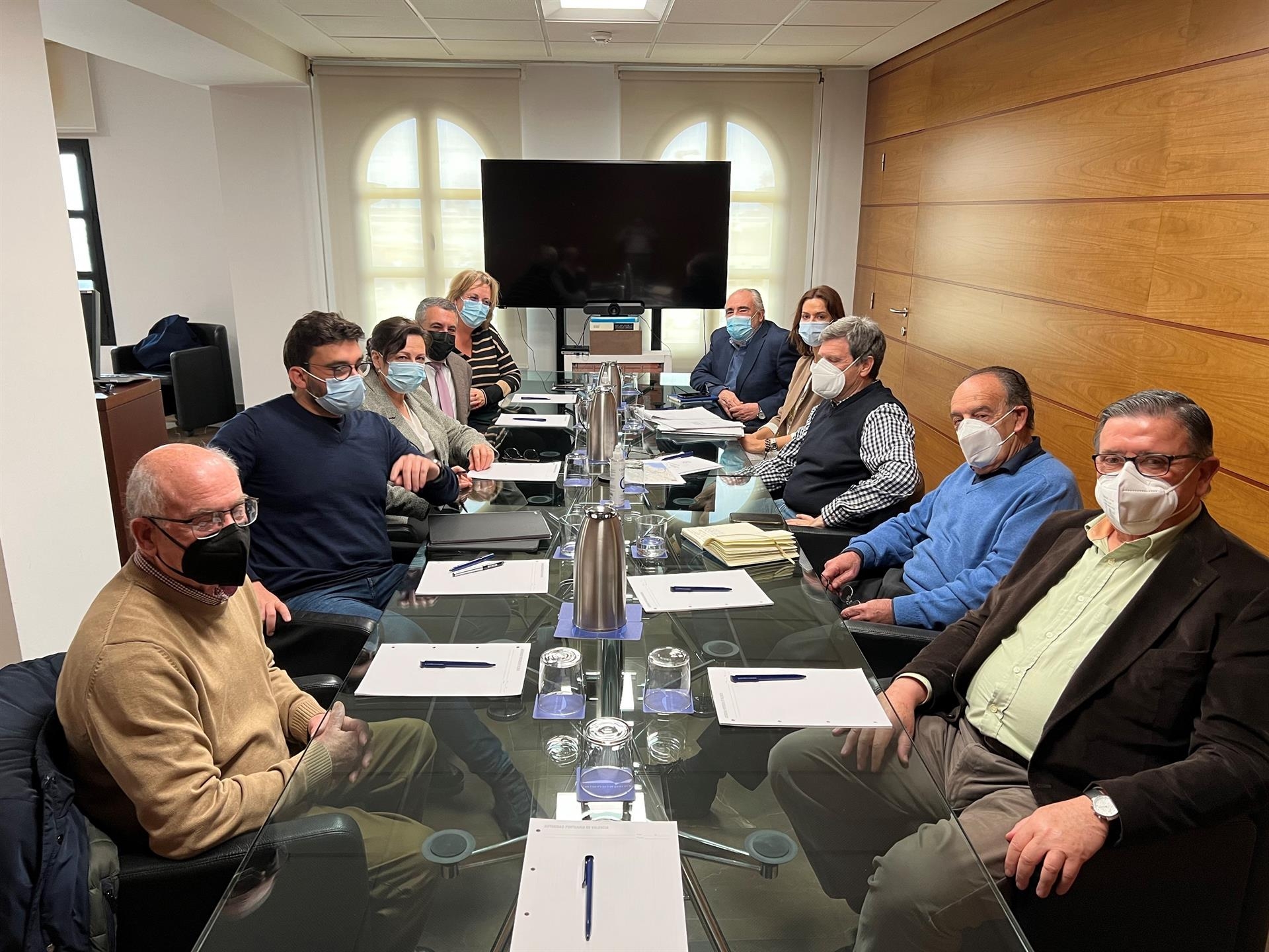 Valenciaport y Valpark plantean un intercambiador modal en el parque logístico de Vallada