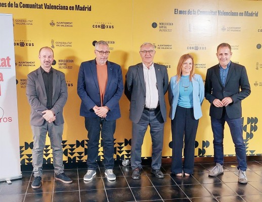  Ribó presenta en Madrid el Distrito Marítimo de la Innovación del diseño en La Marina de València