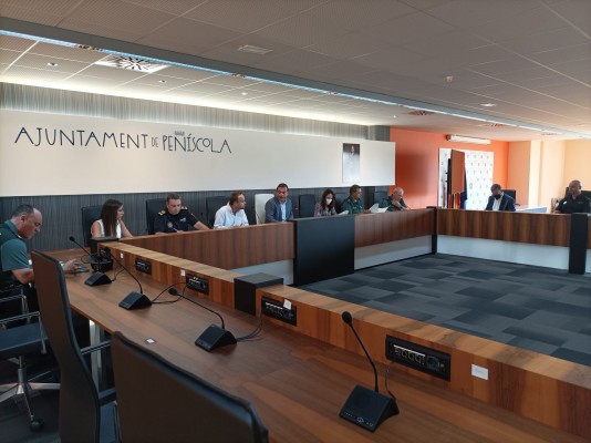 Peñíscola reúne a la Junta de Seguridad ante la vuelta los eventos multitudinarios del verano