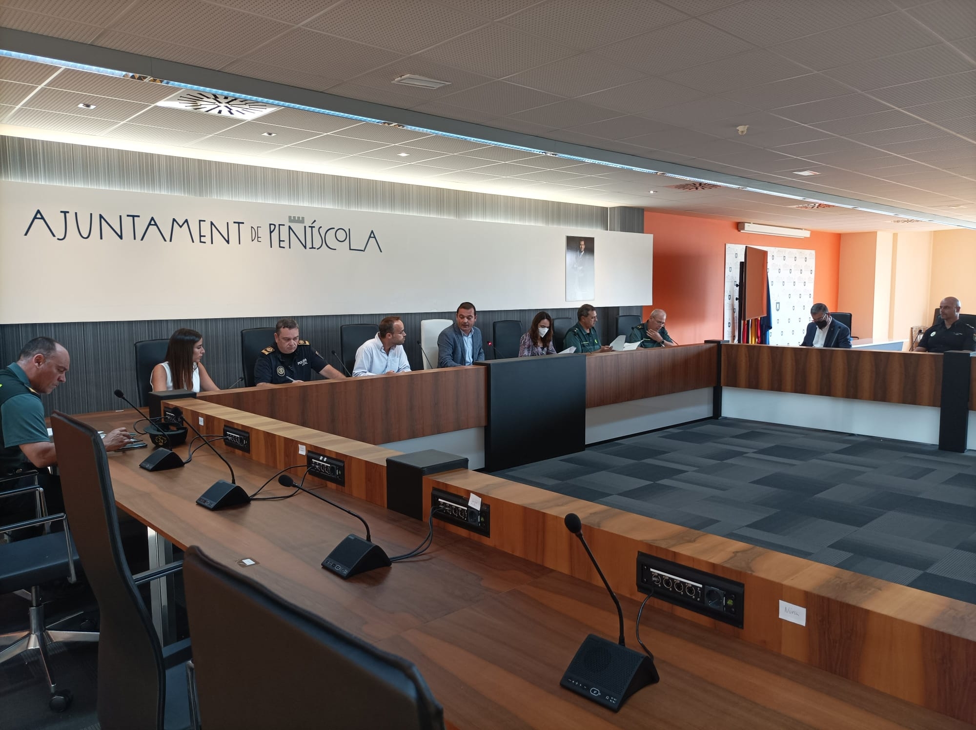 Peñíscola reúne a la Junta de Seguridad ante la vuelta los eventos multitudinarios del verano