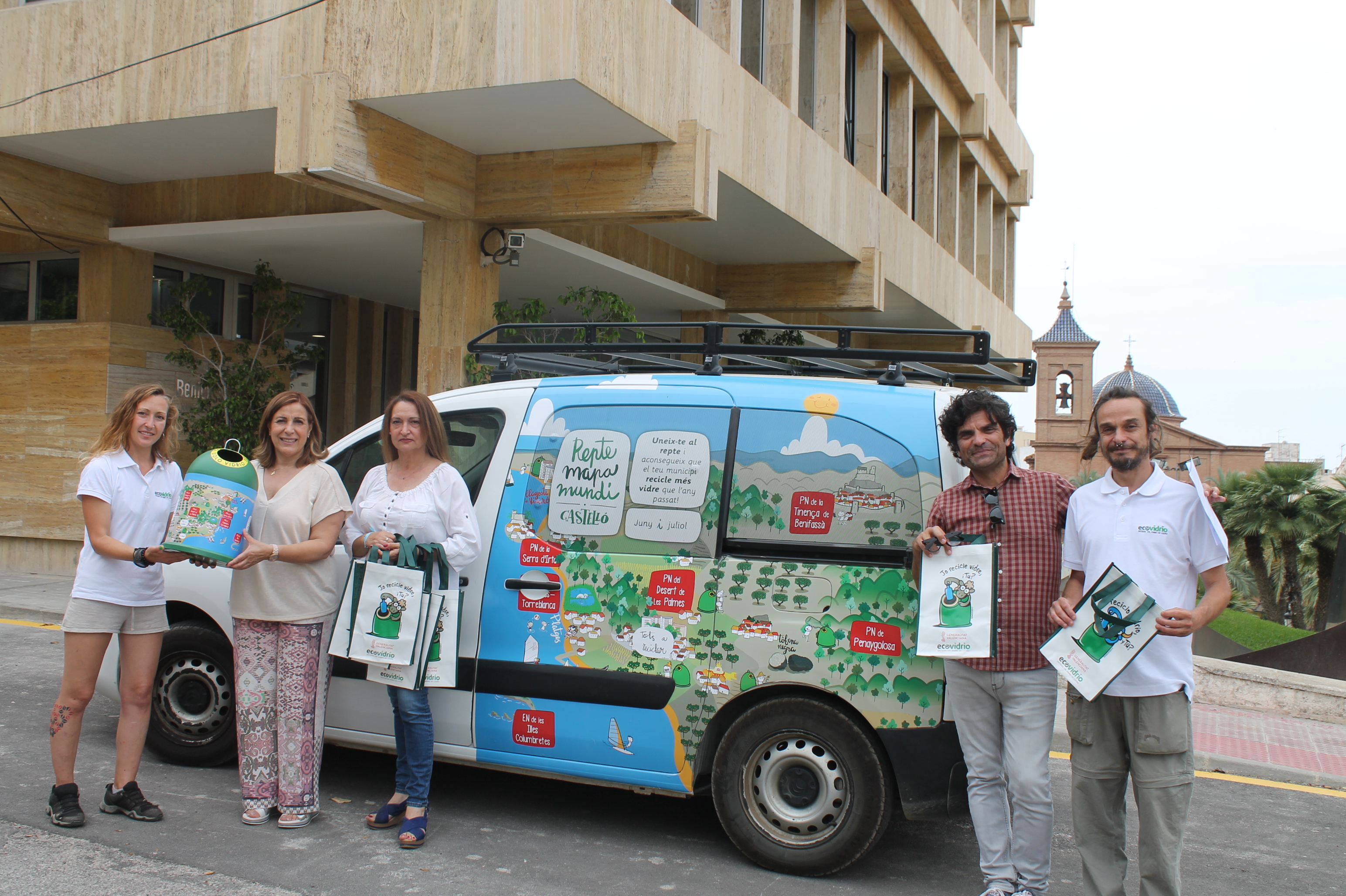 Benicàssim se suma a la campaña de sostenibilidad ambiental 'El Reto Mapamundi'