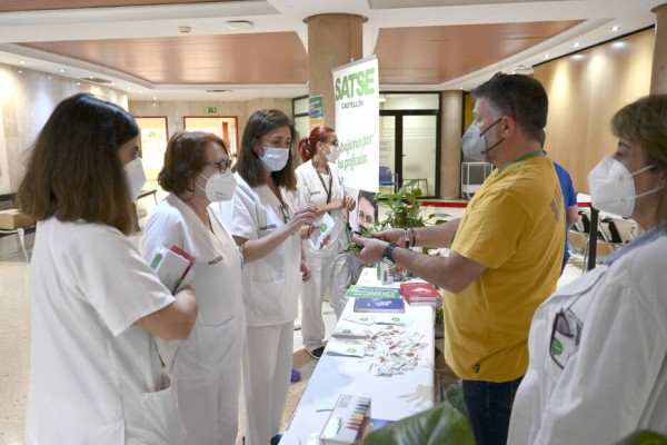 Satse vuelve a imponerse como el sindicato sanitario más votado en Castellón