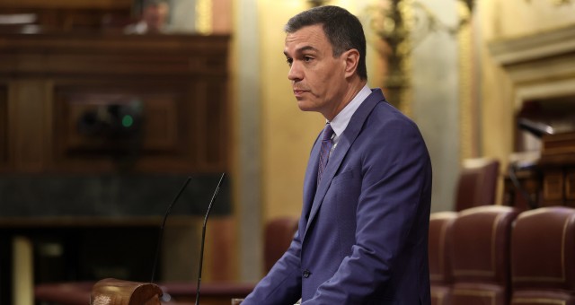 Sánchez pide apoyos en el Congreso para la prórroga del plan anticrisis