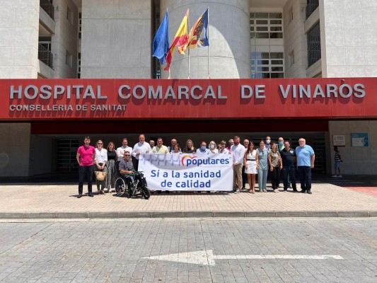 El PPCS asegura que blindará la inversión en el Hospital de Vinaròs para garantizar una sanidad de calidad