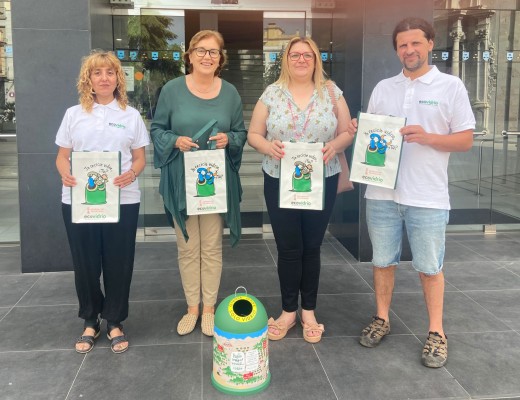Burriana se suma a la campaña 'Reto Mapamundi' de Ecovidrio y la Diputación de Castelló