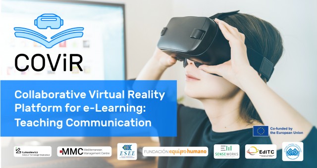 COViR, proyecto europeo para la digitalización de la educación con una plataforma de realidad virtual