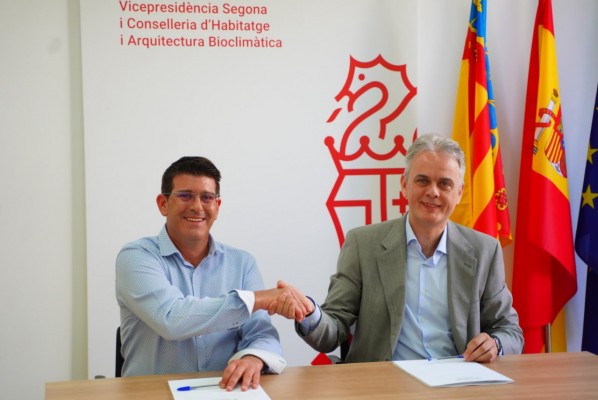 Vivienda y Ontinyent firman un convenio para regenerar el barrio de la Canterería para este año