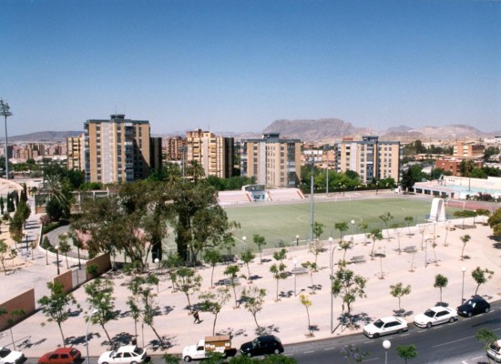 Alicante destina un millón a mejorar la Ciudad Deportiva y el campo de fútbol de Florida-Babel

