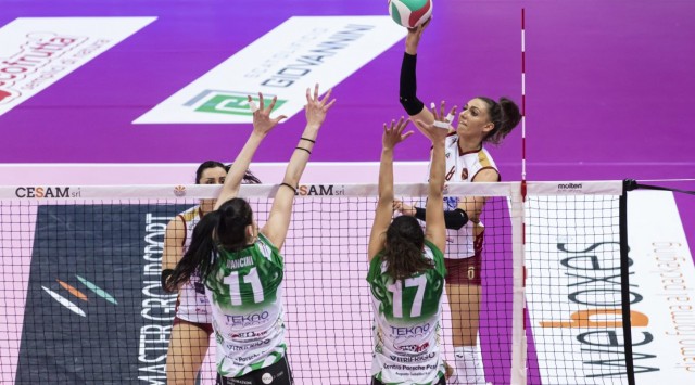 Análisis de entrenamiento en directo: Roma Volley Club usa la IA de MyPlay para mejorar el juego