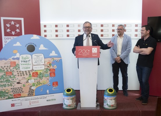 Diputación y Ecovidrio activan el 'Reto Mapamundi' para promover el reciclaje en 124 municipios