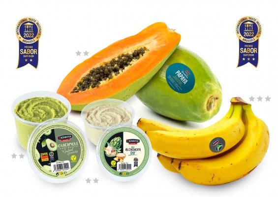 Bonnysa recibe 4 distinciones del 'Superior Taste Award': máxima puntuación al plátano
