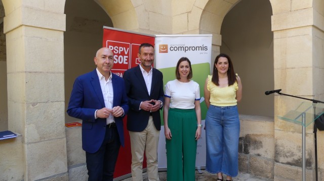 PSOE y Compromís se vanaglorian en Elche de ser el gobierno local 