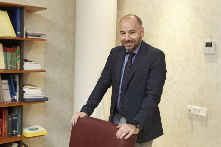 El secretario general de Ascer, Alberto Echavarria. Foto: ANTONIO PRADAS - 