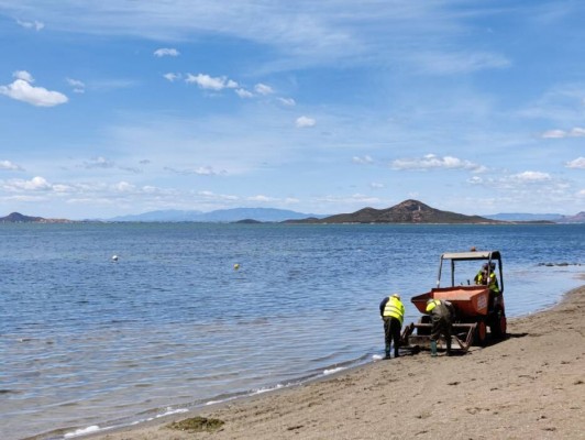Los técnicos del IMIDA confirman que la bolsa de agua del Mar Menor en situación de hipoxia se ha 